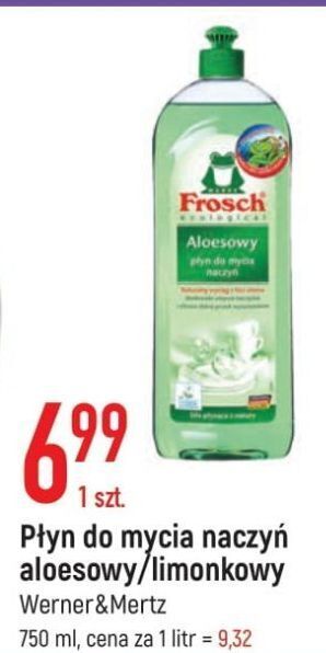 E.Leclerc Płyn do mycia naczyń limonkowy frosch oferta