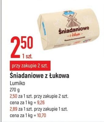 E.Leclerc Śniadaniowe z łukowa lumiko oferta