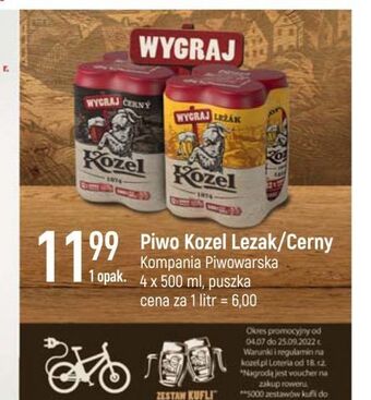 E.Leclerc Piwo kozel cerny oferta