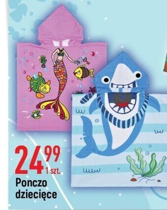 Ponczo dziecięce