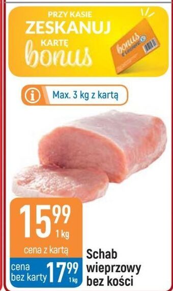 E.Leclerc Schab wieprzowy bez kości oferta