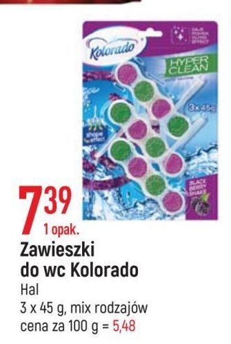 E.Leclerc Kostka do wc blackberry shake kolorado hyper clean oferta
