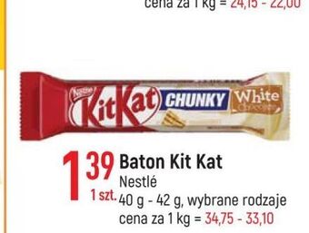 E.Leclerc Baton kitkat chunky white oferta