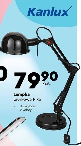 Biedronka Lampka biurkowa pixa kanlux oferta