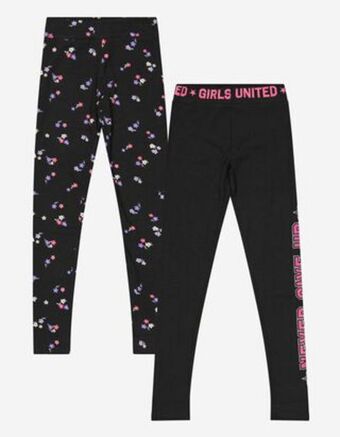 Takko Fashion Dziewczynki legginsy - nadrukowany przekaz oferta