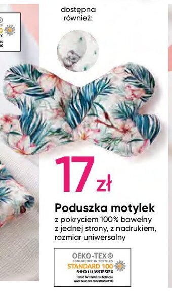 Poduszka motyl