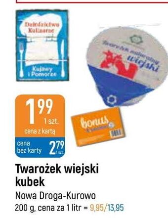 E.Leclerc Twarożek naturalny wiejski nowa droga oferta