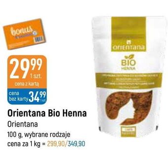 E.Leclerc Odżywka bio henna bezbarwna orientana oferta