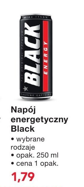 Odido Napój energetyczny Black 250ml oferta