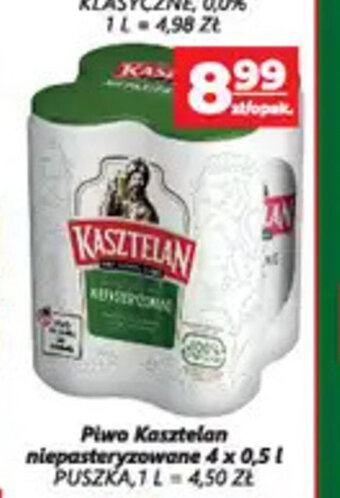 Top Market Piwo Kasztelan 4x500ml oferta