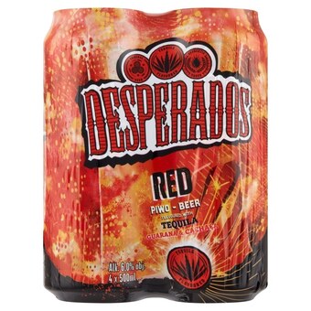 Prim Market Desperados red piwo aromatyzowane 4 x 500 ml oferta