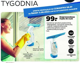 Netto Myjka do szyb bezprzewodowa oferta