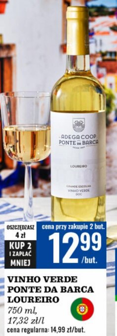 Vinho Verde Ponte Da Barca Loureiro 750 ml