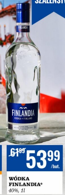 Biedronka Wódka Finlandia 1 l oferta