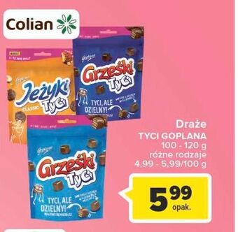 Carrefour Wafelki w czekoladzie mlecznej grześki tyci oferta