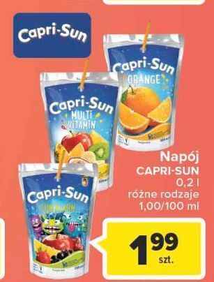 Carrefour Napój orange capri-sun oferta