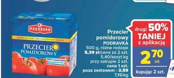 Carrefour Przecier pomidorowy podravka oferta