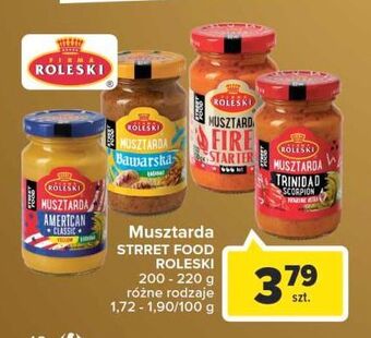 Carrefour Musztarda fire starter roleski street food oferta
