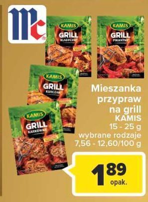 Carrefour Przyprawa grill kurczak kamis grill oferta