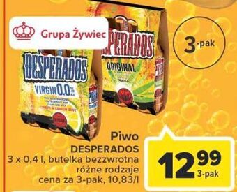 Carrefour Piwo desperados oferta