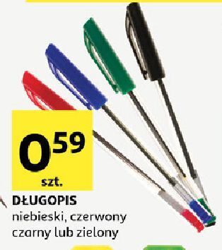 Auchan Długopis czarny oferta