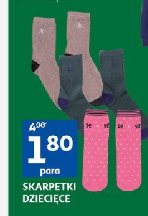 Auchan Skarpety dziecięce oferta