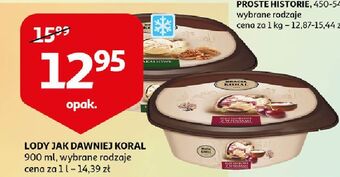 Auchan Lody bakaliowe bracia koral jak dawniej oferta