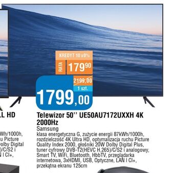 E.Leclerc Telewizor ue50au7172uxxh samsung oferta