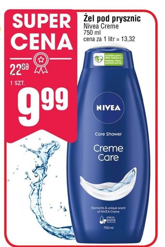 E.Leclerc Żel pod prysznic nivea creme care oferta