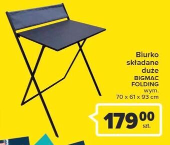 Carrefour Biurko składane bigmac folding oferta