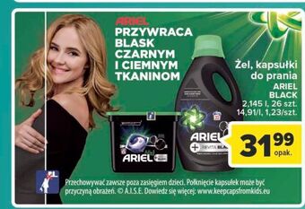 Carrefour Żel do prania revita black ariel oferta