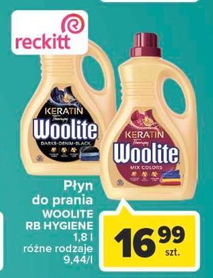 Carrefour Płyn do prania mix colors woolite keratin oferta