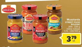 Carrefour Musztarda bawarska łagodna roleski street food oferta