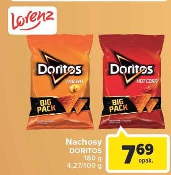 Carrefour Chipsy nacho doritos oferta