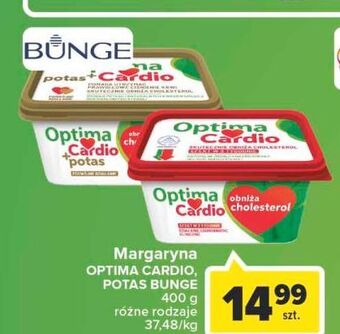 Carrefour Margaryna optima cardio potas oferta