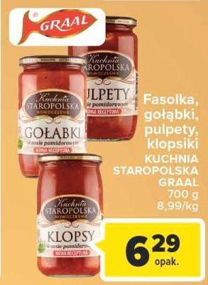 Carrefour Gołąbki w sosie pomidorowym kuchnia staropolska oferta