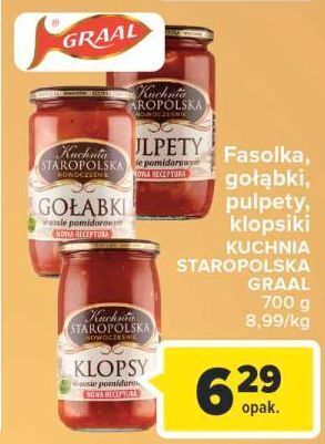 Carrefour Klopsy w sosie pomidorowym kuchnia staropolska oferta