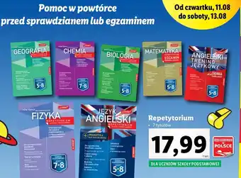 Lidl Repetytorium szkoła podstawowa - fizyka greg oferta