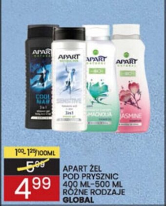 Wafelek Apart Żel pod prysznic 400ml-500ml oferta