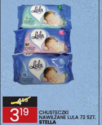 Wafelek Chusteczki nawilżane Lula 72szt. oferta