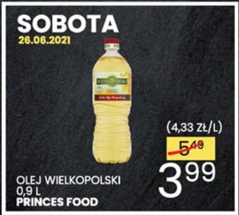 Wafelek Olej Wielkopolski 0,9l oferta