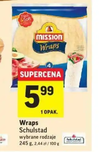 Intermarche Wraps 245g oferta