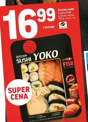 Intermarche Zestaw Sushi Lucky Fish 390g oferta