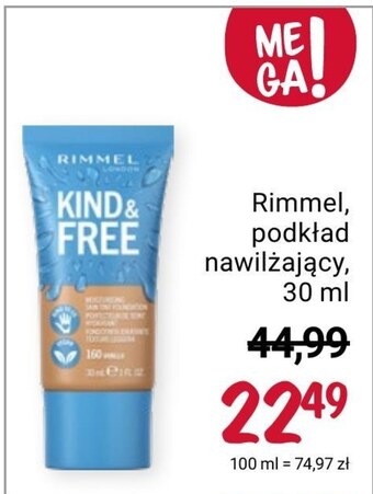Rossmann Podkład do twarzy rimmel oferta