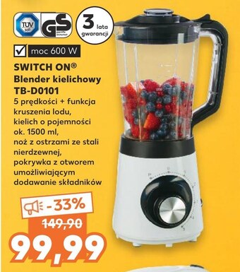 Kaufland Blender switch on oferta