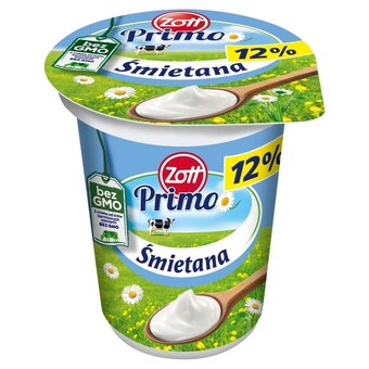 Stokrotka Zott primo śmietana 12% 330 g oferta