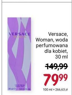 Rossmann Woda perfumowana versace woman oferta