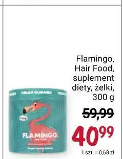 Rossmann Żelki flamingo hair food oferta