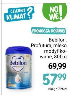 Rossmann Mleko 2 bebilon profutura oferta