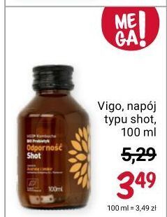 Rossmann Kombucha odporność z imbirem i acerolą vigo oferta